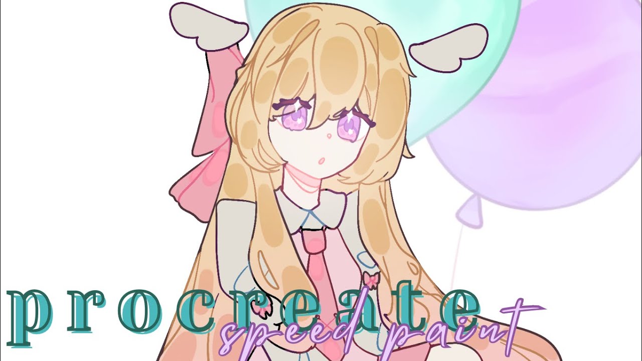 draw with me ! oc speedpaint | background noise ? - YouTube