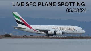 🔴 Live Plane Spotting San Francisco Intl Airport , Live ATC #livestream #live #airportlive #fyp