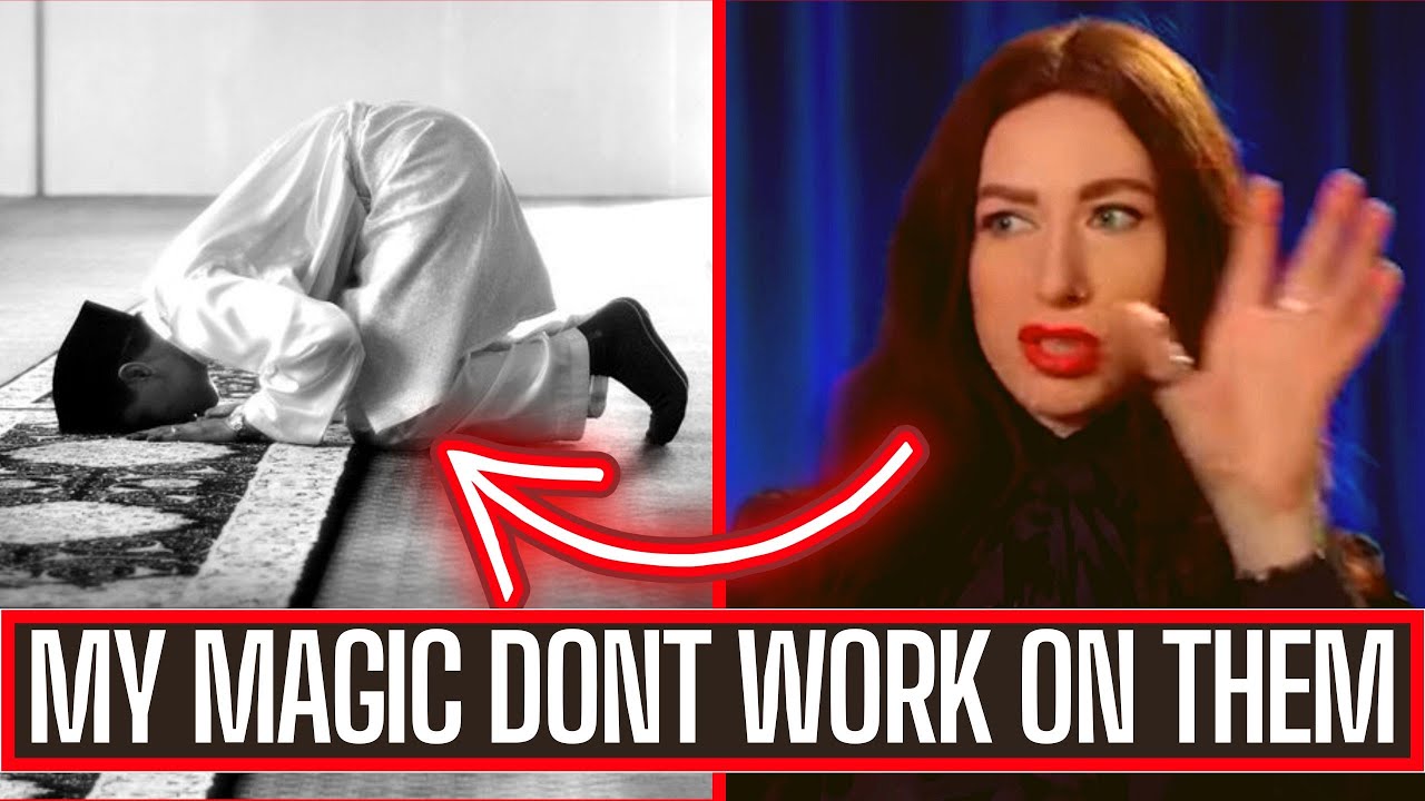 MAGICIAN ADMITS SHE CANT TOUCH MUSLIMS - UNBELIEVABLE