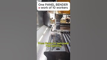 Panel Bender: Save Time, Save Labor! 🚀👷‍♂️ #panelbender #automatic #bendingmachine #bendingtools