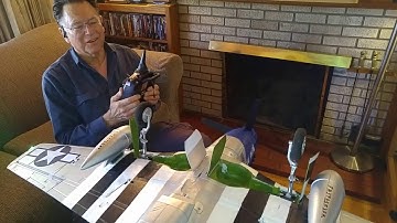 FMS P-51 mustang landing gear repair series part 1