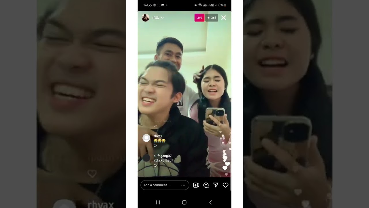 alifa rifal ka magda dll ngobrol random dan sing a song