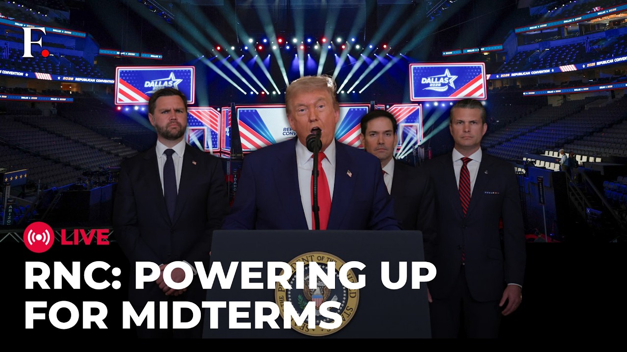 Republican Convention LIVE: Trump Takes Center Stage As GOP Gears Up For US Midterms | Dallas 2026 thumbnail