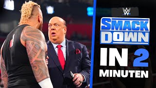 WWE SmackDown in 2 Minuten | Die neue Bloodline? Solo übernimmt! 12.04.24