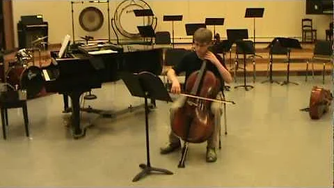 Carolyn Suda Cello Recital from April, 2012