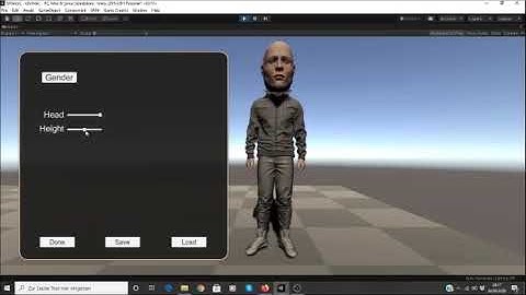 Making a Character Creator using UMA and Game Creator