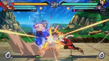 DRAGON BALL FighterZ Koji vs LotusAsakura - Android 18 is a RAID BOSS!!
