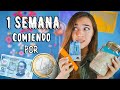 Una semana COMIENDO por 1€ (25 pesos) en México| Atrapatusueño