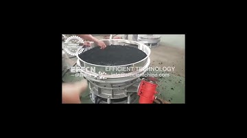 inline vibro sifter for check screening Graphite powder