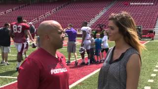 Spring football Practice report with Joel Thomas 4-12-14