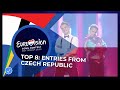 Top 8 entries from the czech republic   eurovision song contest