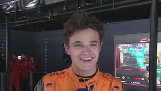 F1 2023 Australian GP - Lando Norris POSITIVE RACE P6 - Post Race Interview