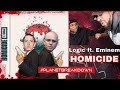 IT WAS A DOUBLE HOMI !! | LOGIC FT EMINEM x HOMICIDE | REACTION | PLANET BREAKDOWN
