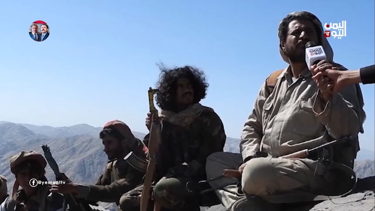 قناة اليمن اليوم في خطوط التماس على جبل مراد | مارب