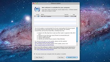 Mac OS X 10.6.8 Update Released