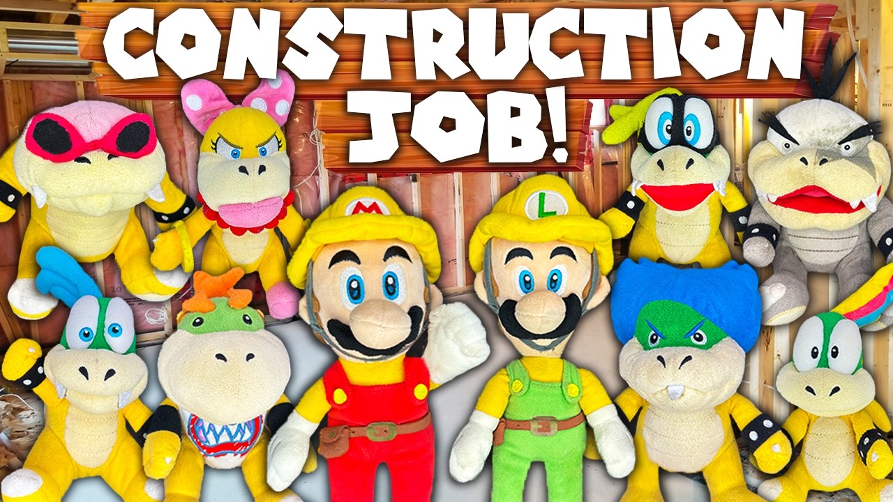 The Koopalings Construction Job! - FULL MOVIE - Super Mario Richie