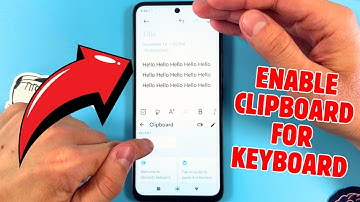 How to Enable Clipboard for Keyboard on Xiaomi Redmi 13