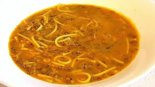 طريقة عمل شوربة الماش الأصليه (ام عمار للأكلات العراقيه)