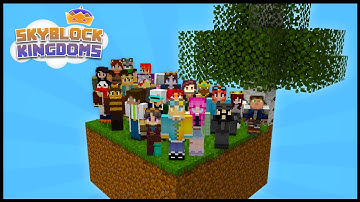 I Created the First Skyblock SMP! Skyblock Kingdoms Ep 1