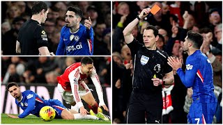 Pedro Neto red card shocks Chelsea vs Arsenal