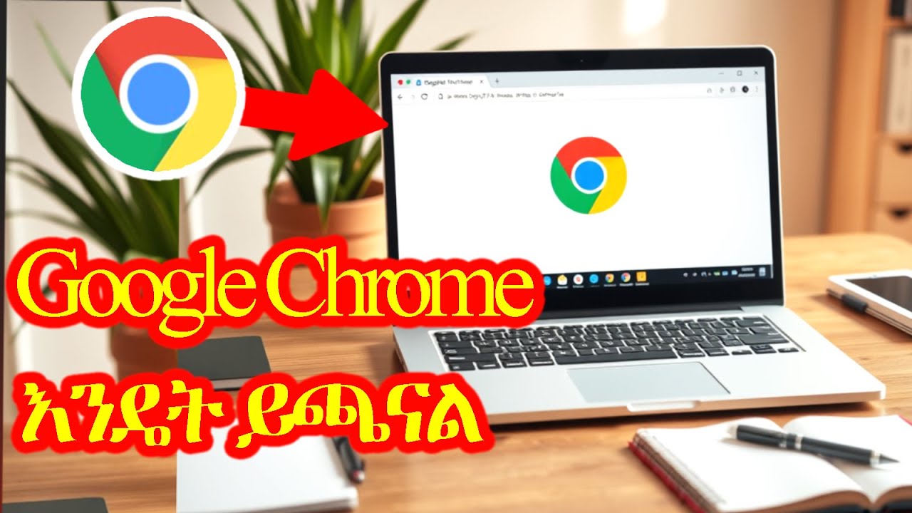 ጎግል ክሮም አጫጫን || how to download google chrome for pc in Amharic