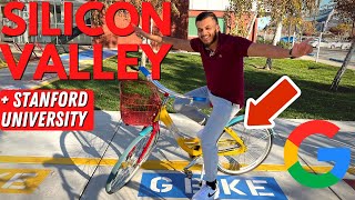 INSIDE SILICON VALLEY AFTER TECH LAYOFFS! | GOOGLE & FACEBOOK visit + Stanford University Campus