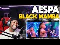 aespa 에스파 'Black Mamba' MV (REACTION!!!)