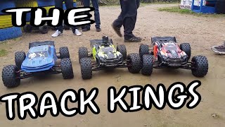 ARRMA KRATON 8S x3 AT THE RACE TRACK