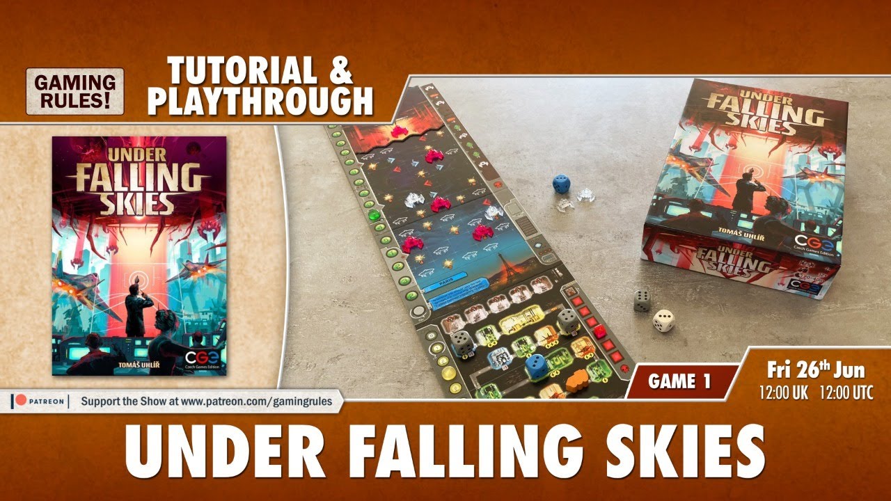 Under Falling Skies Playthrough Virtual Gridcon Game 1 Youtube Under Falling Skies Playthrough Virtual Gridcon Game 1 Youtube