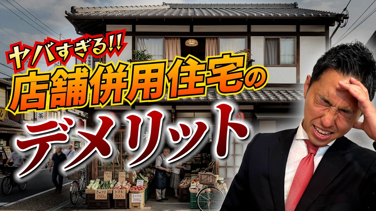 ヤバすぎる！店舗併用住宅のデメリット【賃貸併用住宅】