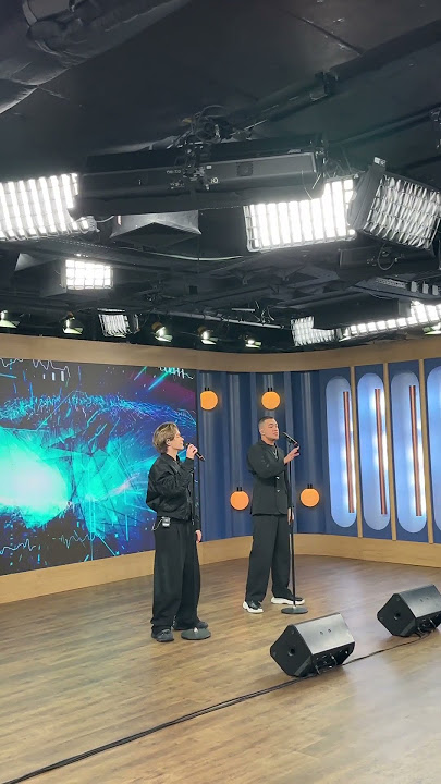 KUBA & LIAMOO - Running With Lightning [live dzień dobry TVN] #shorts