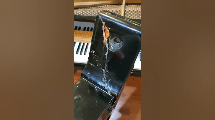 Don't do this to your grand piano 😓 #piano #shorts