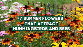 7 Beautiful Summer Flowers That Attract Hummingbirds and Bees  // PlantDo Home & Garden