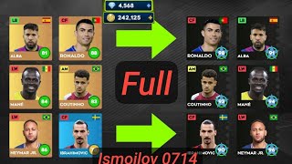 DLS24 TARKIBNI FULL QILIB KUCHAYTIRISH🔝🔝 4500💎💎 RONALDO , COUNTINHO, NEYMAR, MANE, IBRAHIMOVIC SUPER