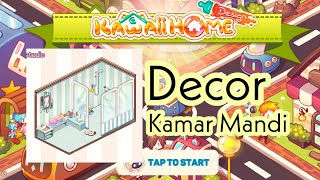 Coba Main Game Baru Kawaii Home  (Dekor Kamar Mandi) screenshot 5