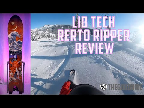 Lib Tech Retro Ripper 2023 In Depth Snowboard Review - YouTube