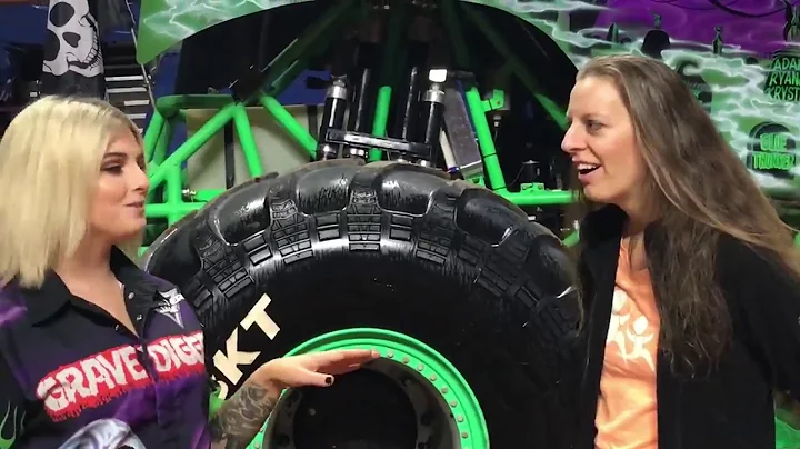 Meet Krysten Anderson, Grave Digger's driver