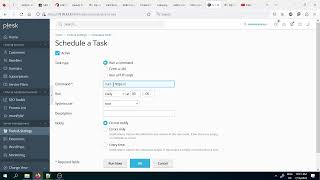 Plesk - How To Add and Run A CronJob in Plesk Hosting Control Panel