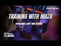 Training with MOZA AY 210 Base &amp; MFY Yoke System