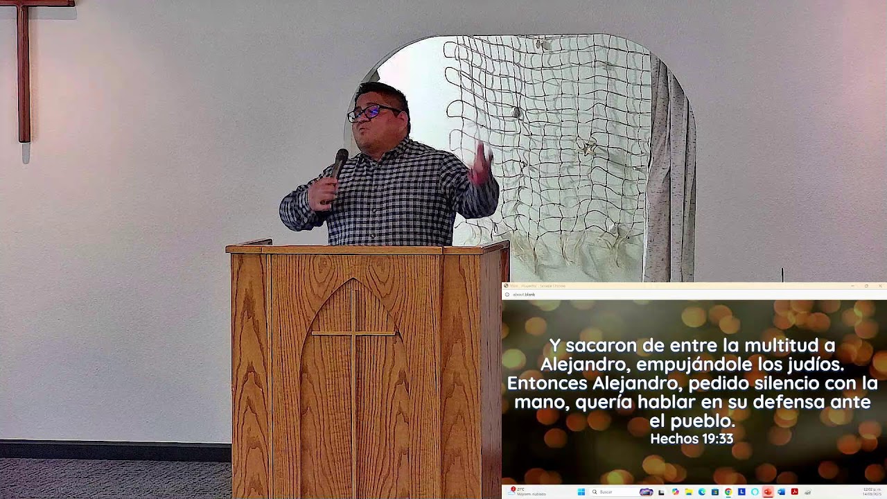 Alboroto (Hechos 19:23-41) pastor invitado: David Lopez
