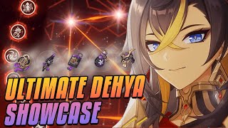 Dehya is NOT a DPS!! | C0~C6 constellation comparison R1 R5 Dehya showcase