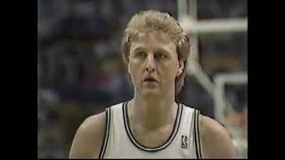 1987 Game 5 NBA Finals Los Angeles Lakers @ Boston Celtics Magic Bird Kareem Worthy McHale