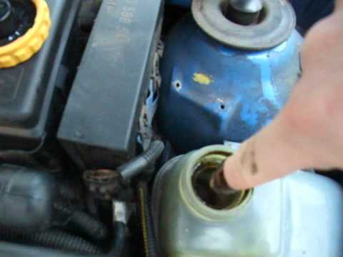 Opel Astra G Caravan Y17dt Ol Im Kuhlwasser Youtube