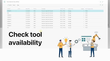 24 | Checking tool availability with IBODigital
