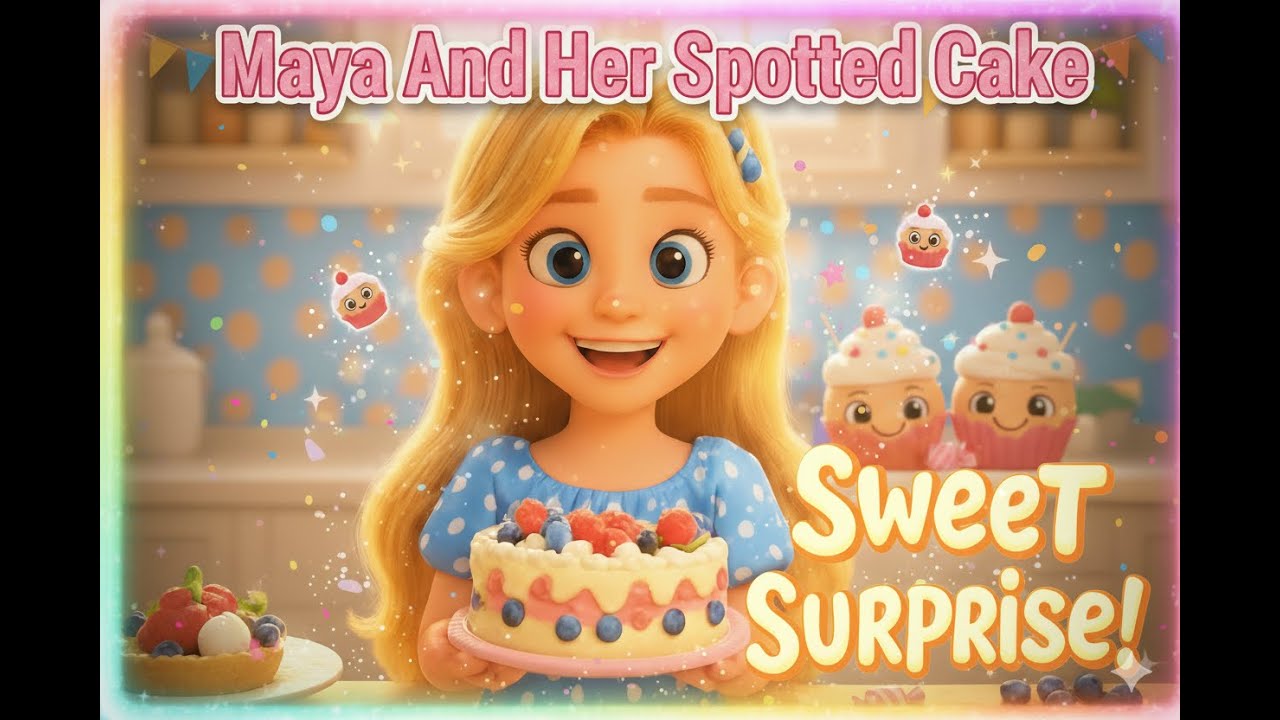 Maya and Her Spotted Cake | A Pixar-Style Short Film | Storytime | Bedtime Story| Storytelling