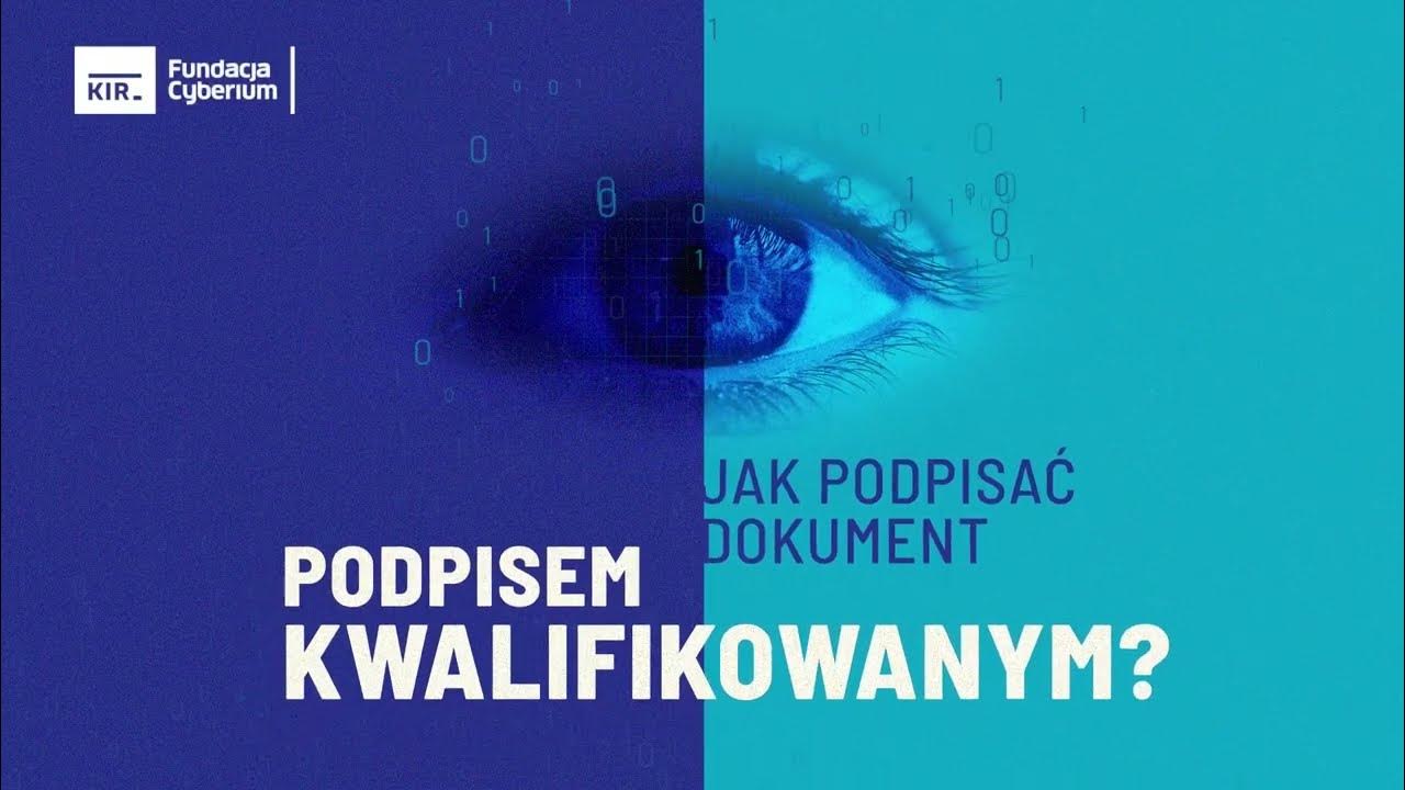 Jak podpisać dokument podpisem kwalifikowanym? - YouTube
