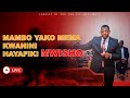 PROPHET IPM MAMBO YAKO KWANINI HAYAFIKI MWISHO 