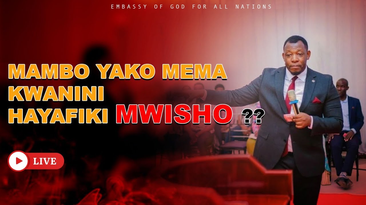 PROPHET IPM : MAMBO YAKO KWANINI HAYAFIKI MWISHO ?