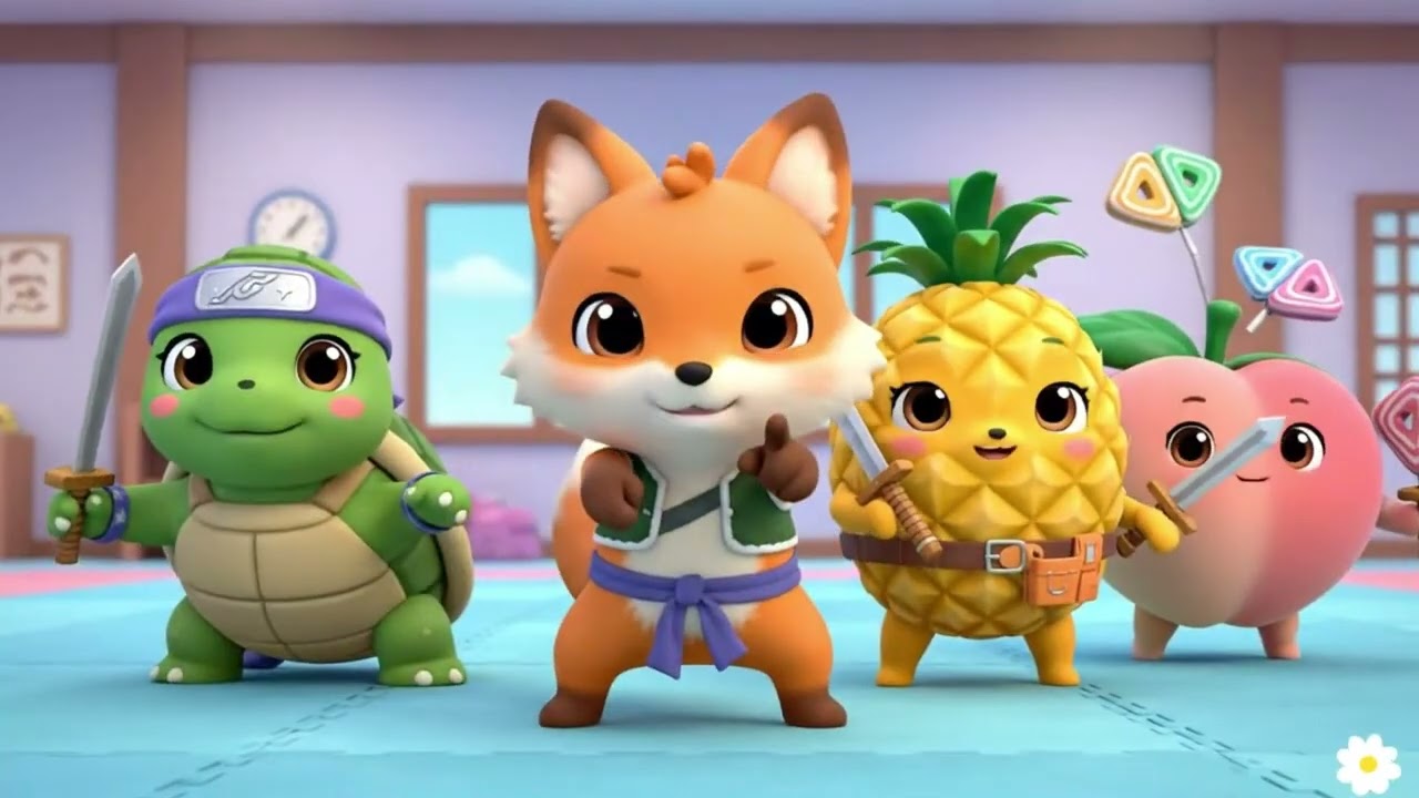 Fruit and Animal Forest Discovery 🍓🙉🍑🌳 | Soothing Nature ASMR 🍃 — Magic Sensory Baby