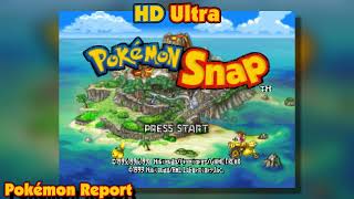 Pokémon Snap: Pokémon Report HD